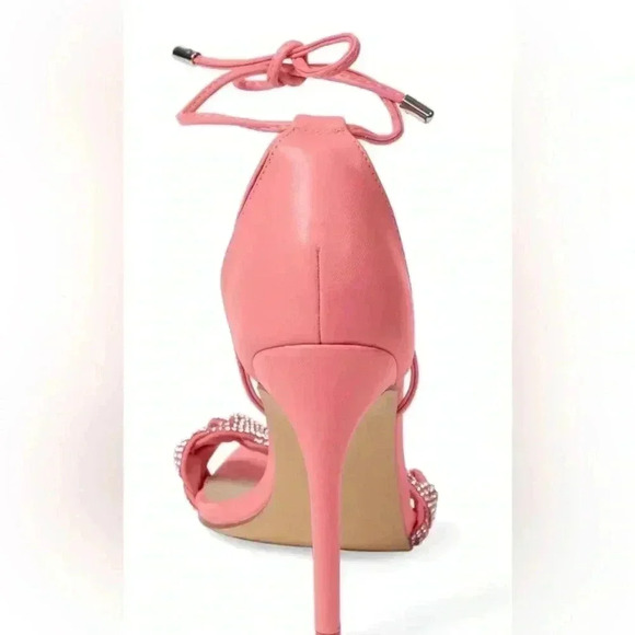 VENUS Pretty in Pink Open Toe Heels - Picture 3 of 15